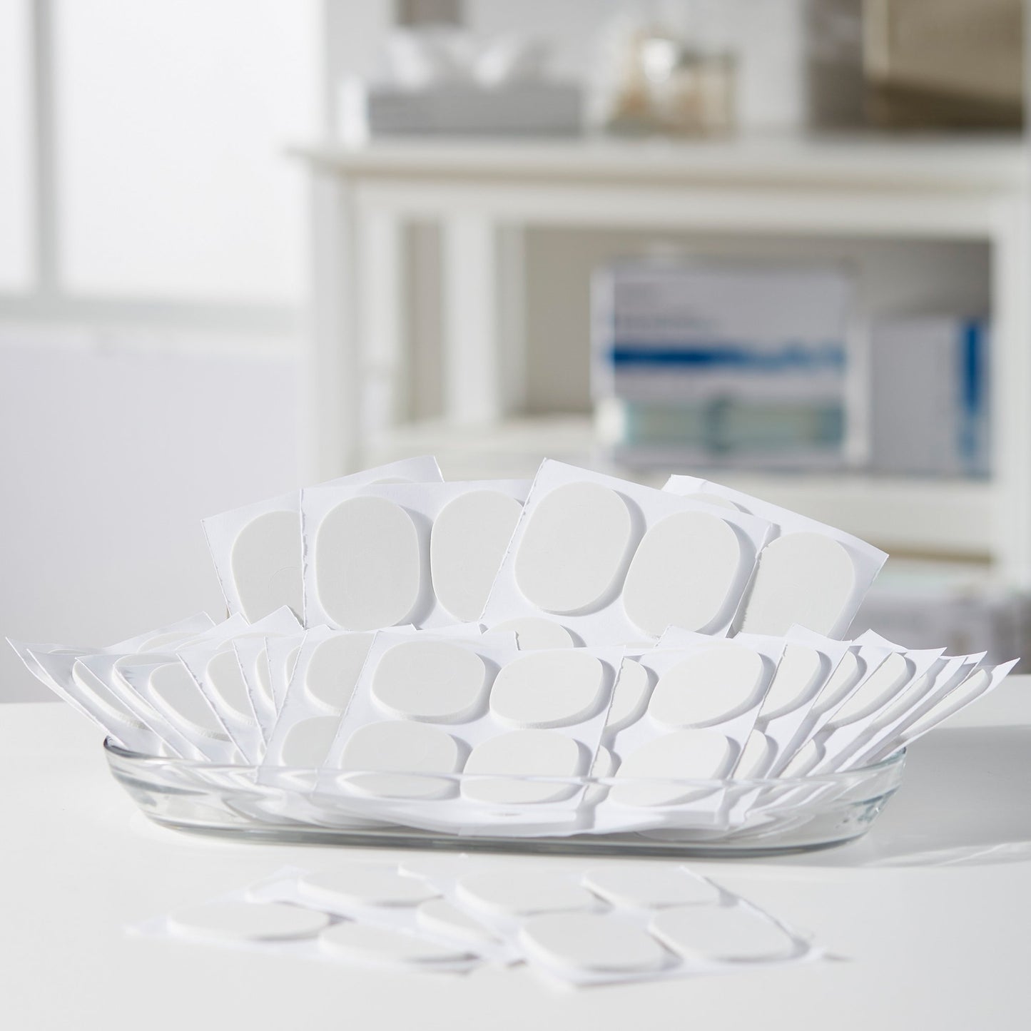 PEDI-PAD, FOAM ADH WHT #104-1//8"
