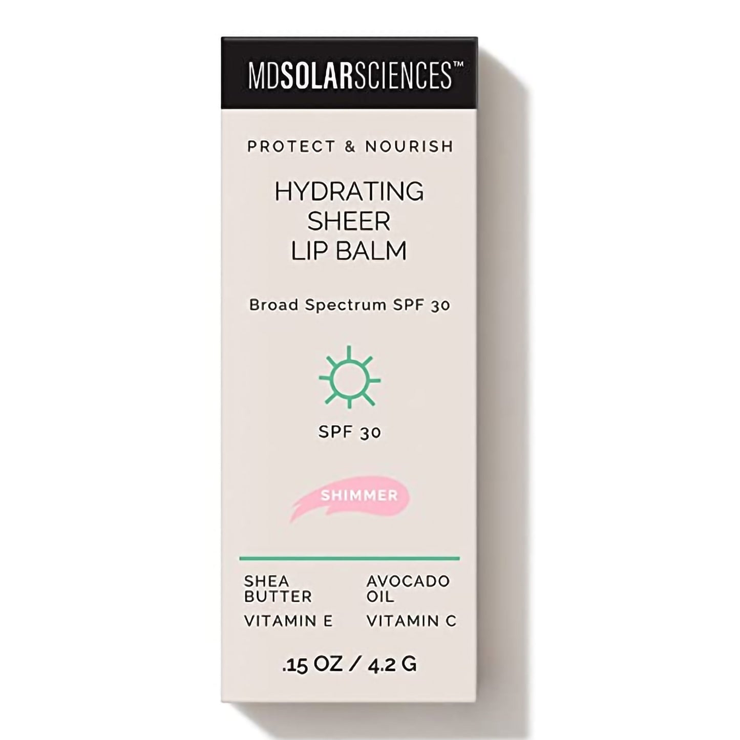 BALM, LIP SPF 30 HYDRATING SHEER SHIMMER 0.15