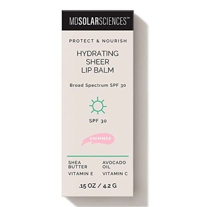 BALM, LIP SPF 30 HYDRATING SHEER SHIMMER 0.15