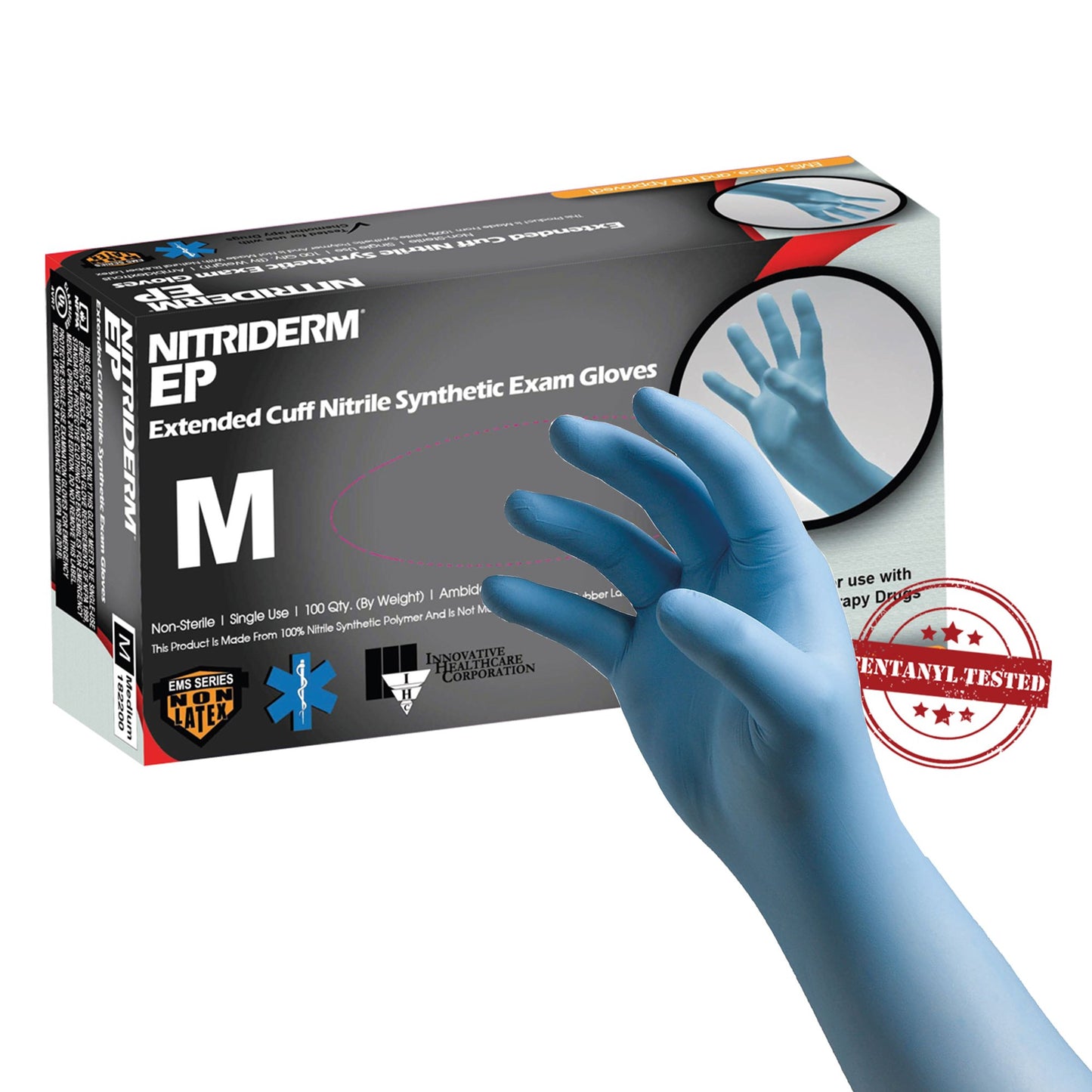 GLOVE, EXAM NTRL MED N/S EXTCFCHEMO