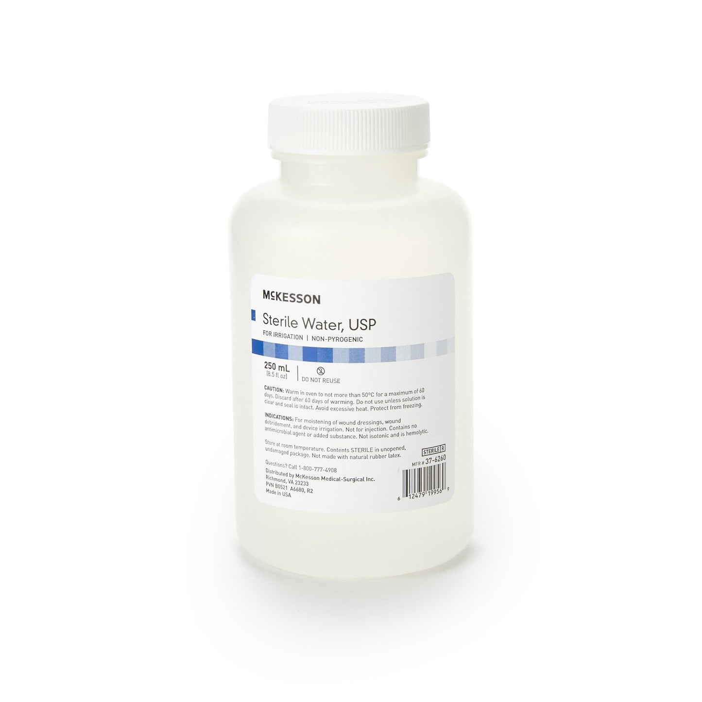 WATER, IRR SOL STR 250ML