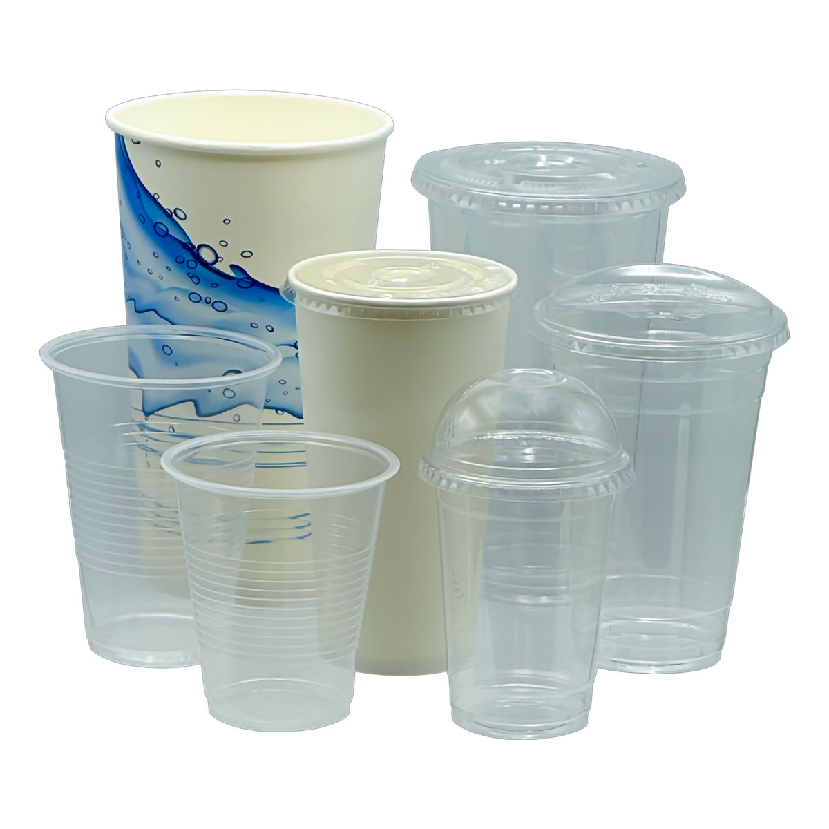 LID, FLAT W/STRAW SLOT F/PET CUPS 32OZ