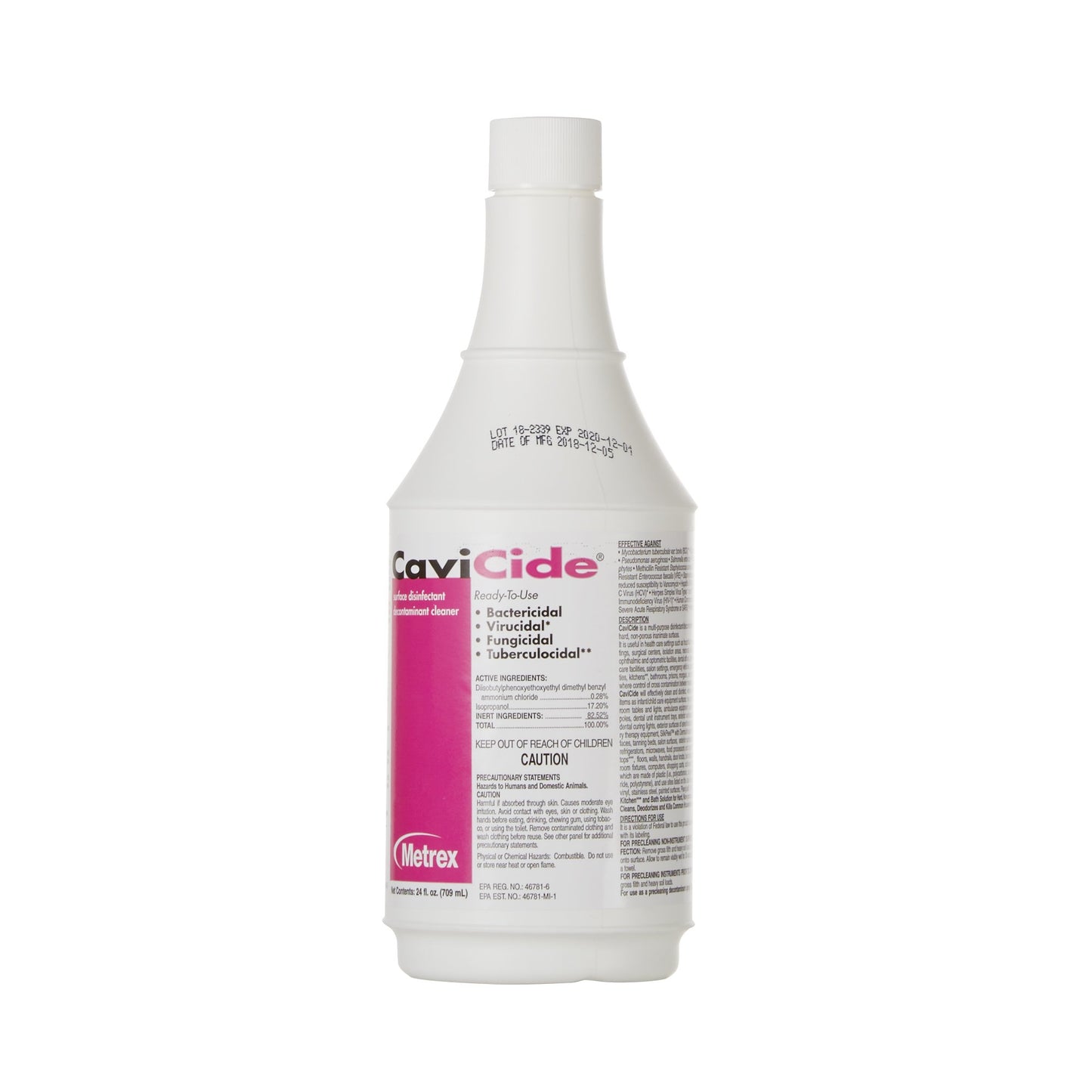 DISINFECTANT, CAVICIDE PUMP SPRAY 24OZ METREX
