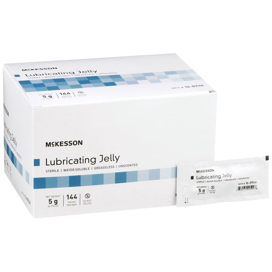 LUBRICATING JELLY, STR FOIL PKT 5GRAM