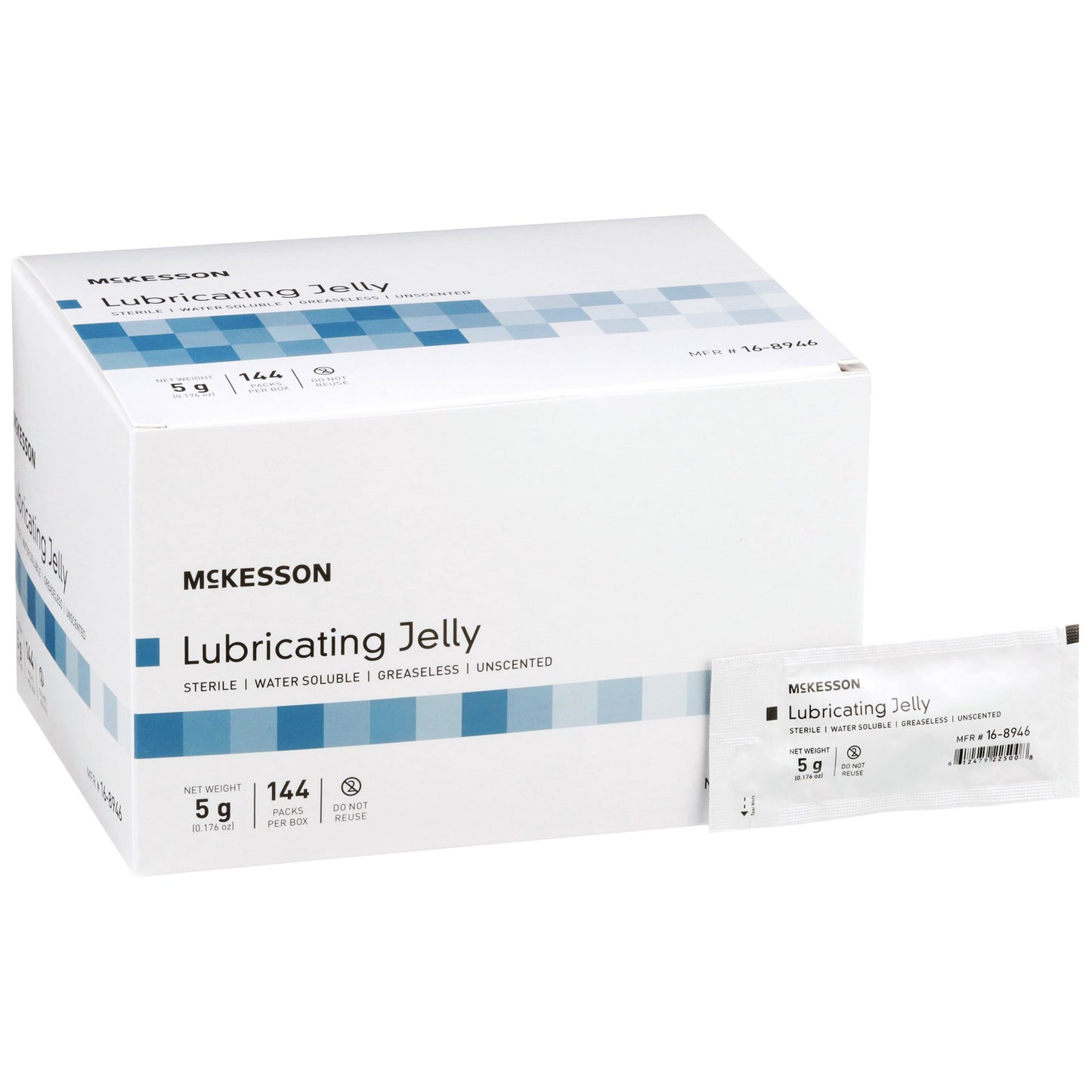 LUBRICATING JELLY, STR FOIL PKT 5GRAM