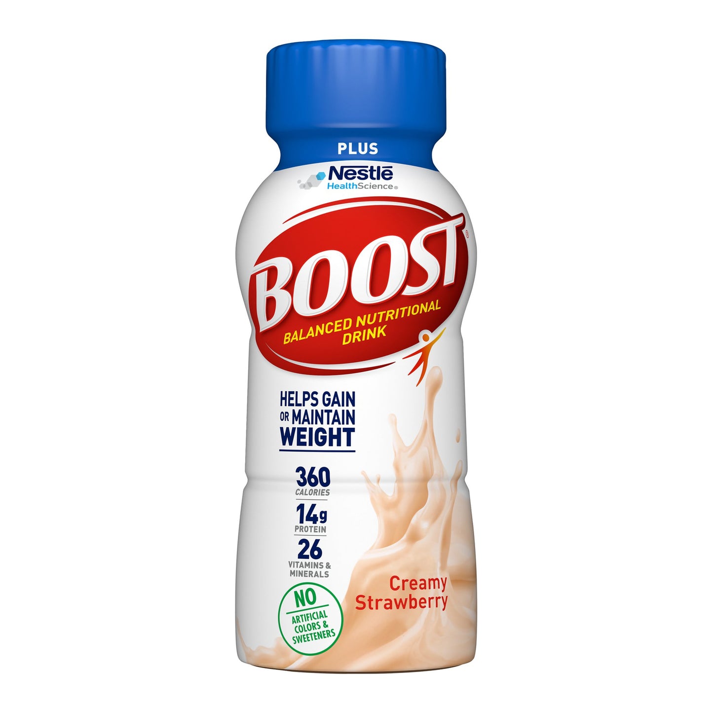 BOOST PLUS, CREAMY STRWBRY 8OZ