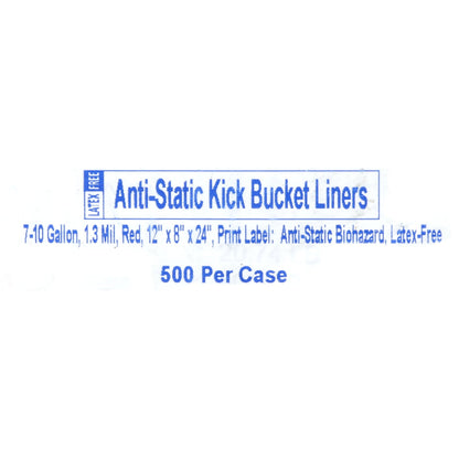 LINER, KICK BUCKET ANTISTATICRED