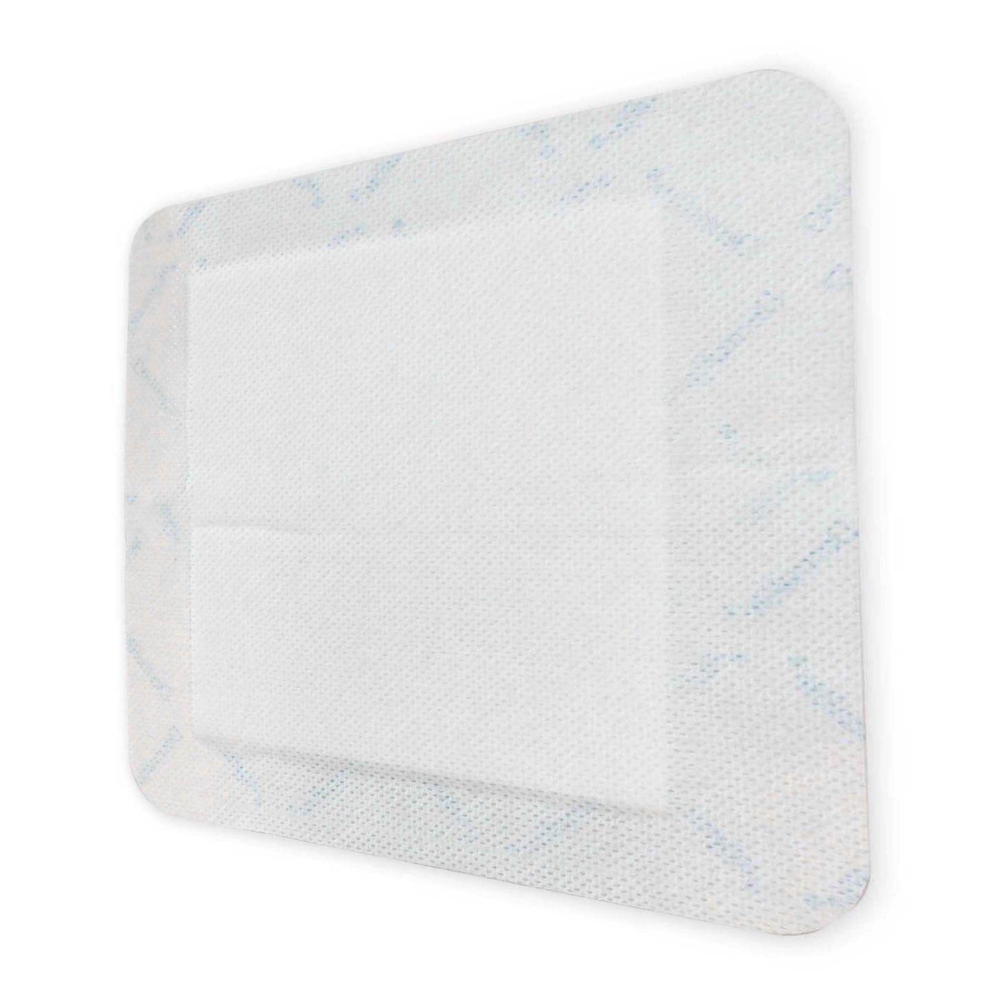 GAUZE, 4"X4" PAD 6"X6" OVERALLBORDER 100/PK DERMRT