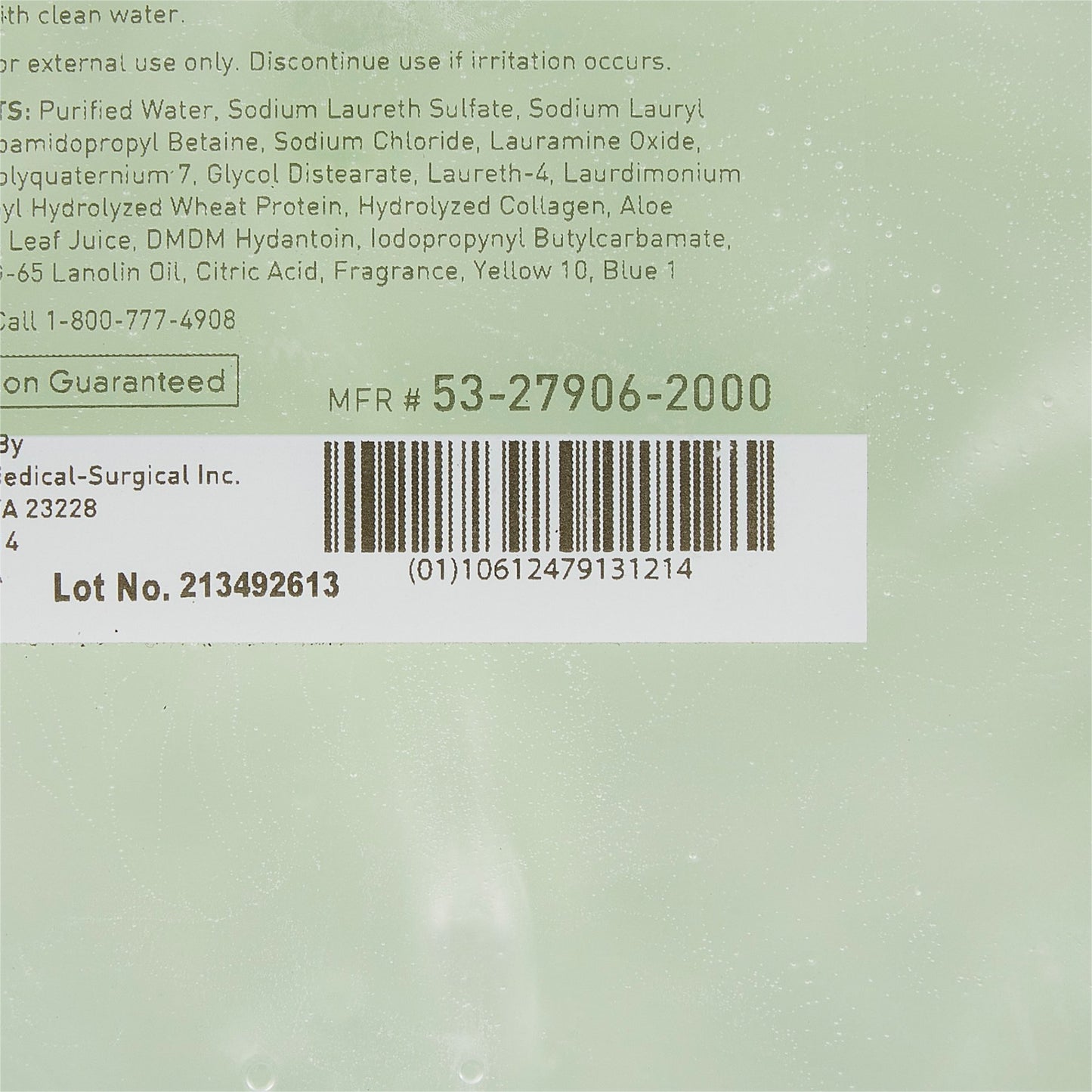 SHAMPOO, HAIR/BODY COND CUCUMDISC 2000ML