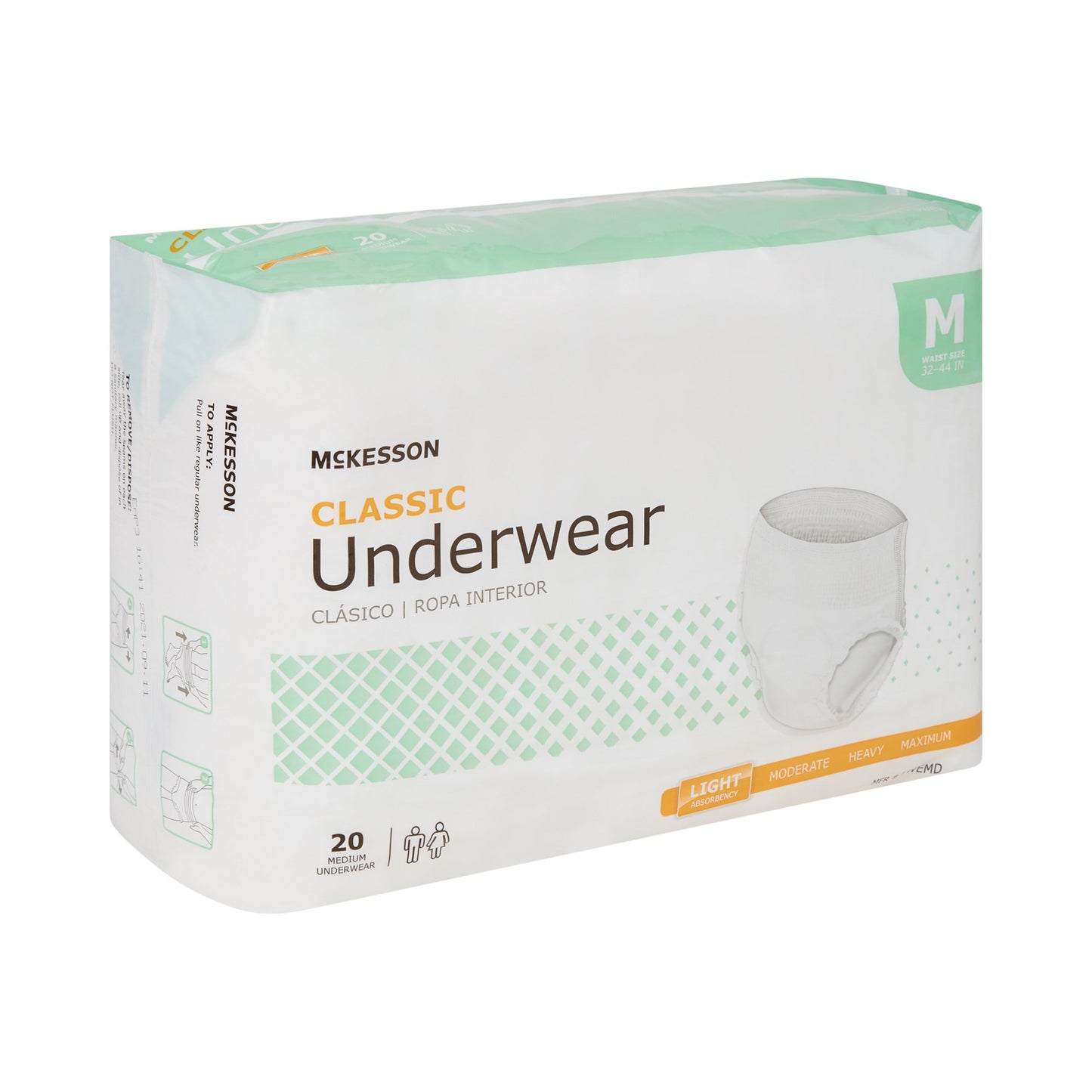 UNDERWEAR, CLASSIC MED 32-44