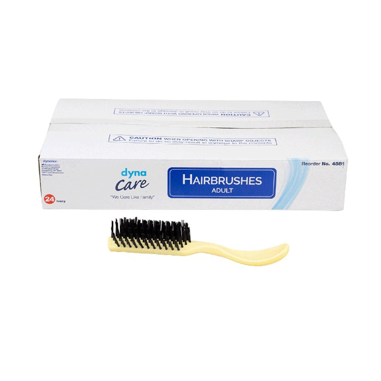 HAIRBRUSH, IVORY ADLT