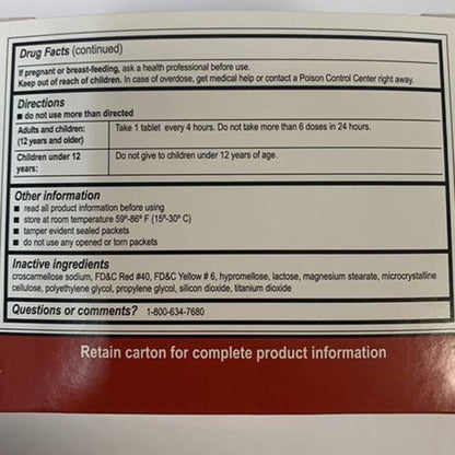 SINUS RELIEF, TAB 10MG