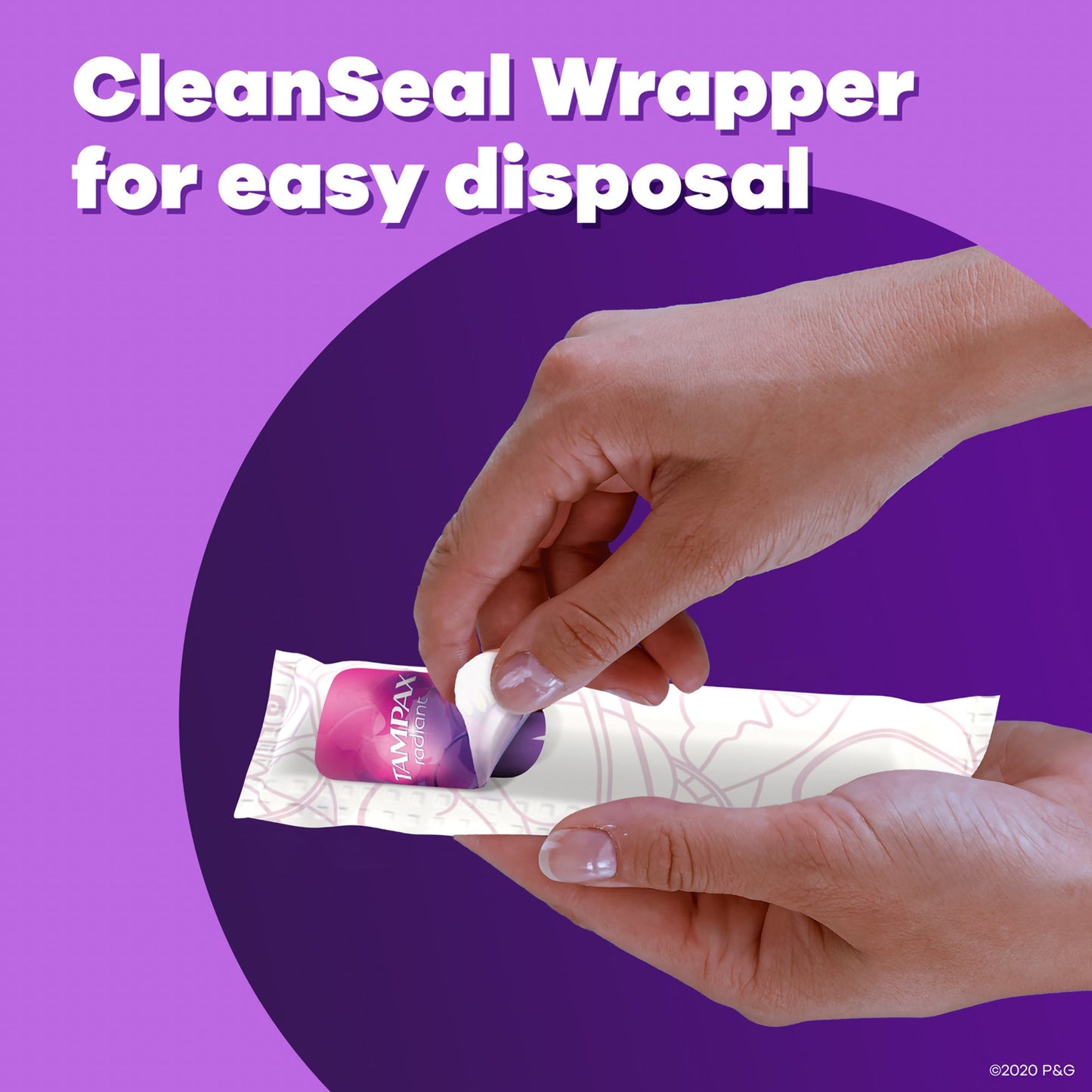 TAMPON, TAMPAX RADIANT APPL REG UNSCNTD