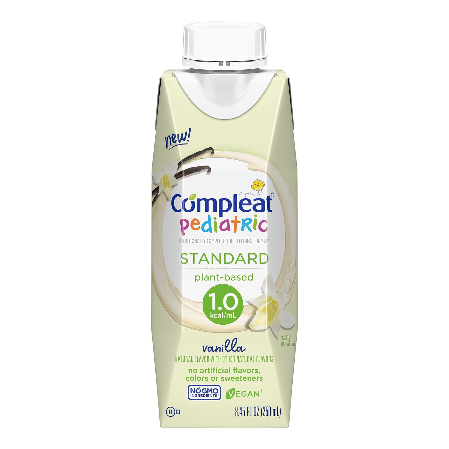 COMPLEAT, PED STD 1.0 CALORIEVANILLA CARTON 250ML