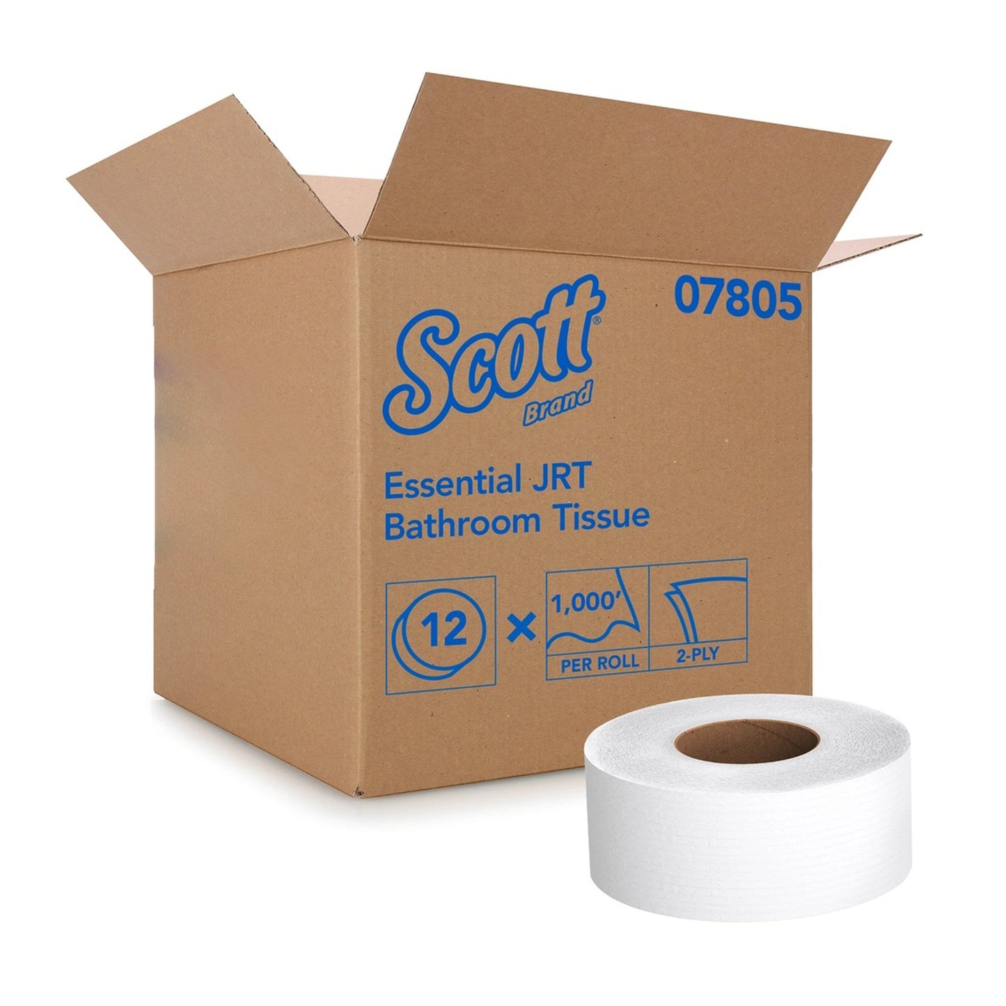 TISSUE, TOILET SCOTT JR 2PLY 8.9"