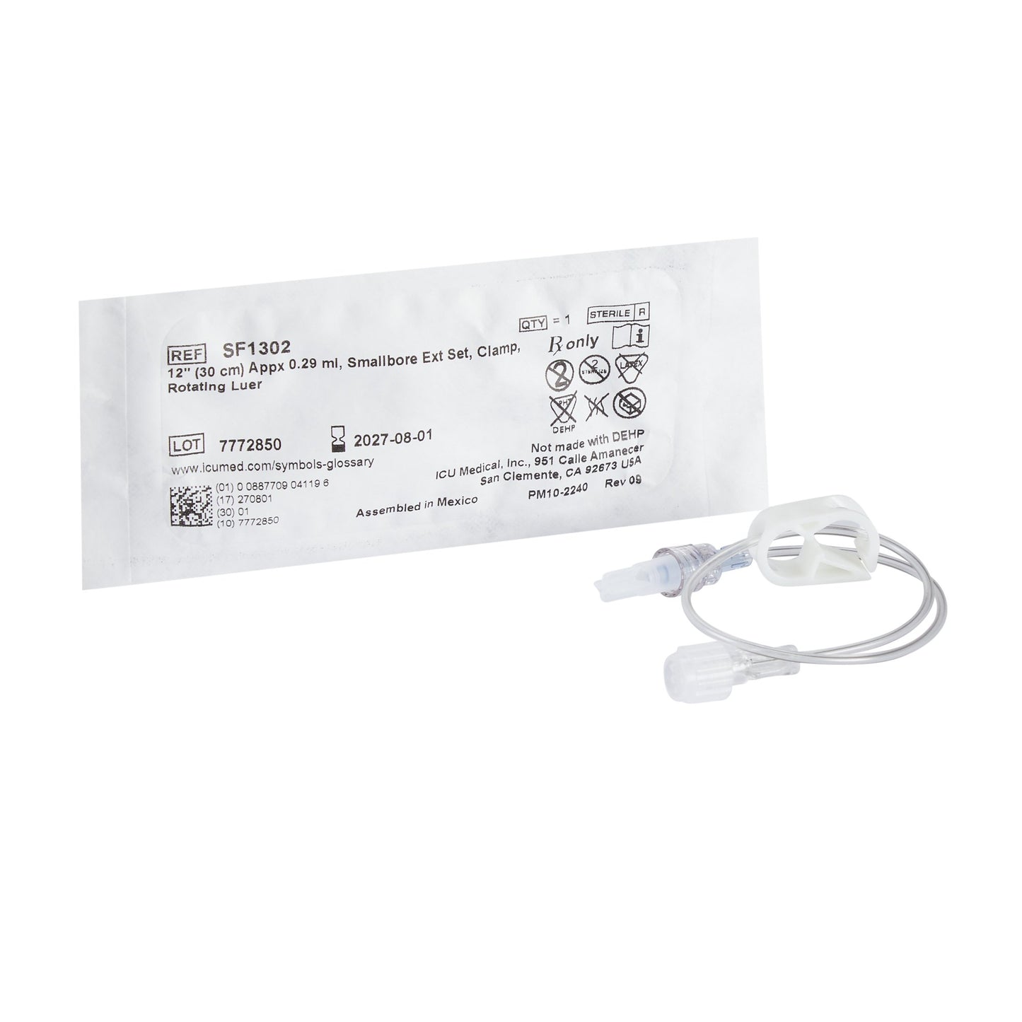 EXTENSION SET, SM BORE RRL 12"