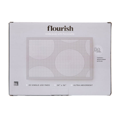 UNDERPAD, FLOURISH ABSRB F/SOFAS/BED DOVE GRY