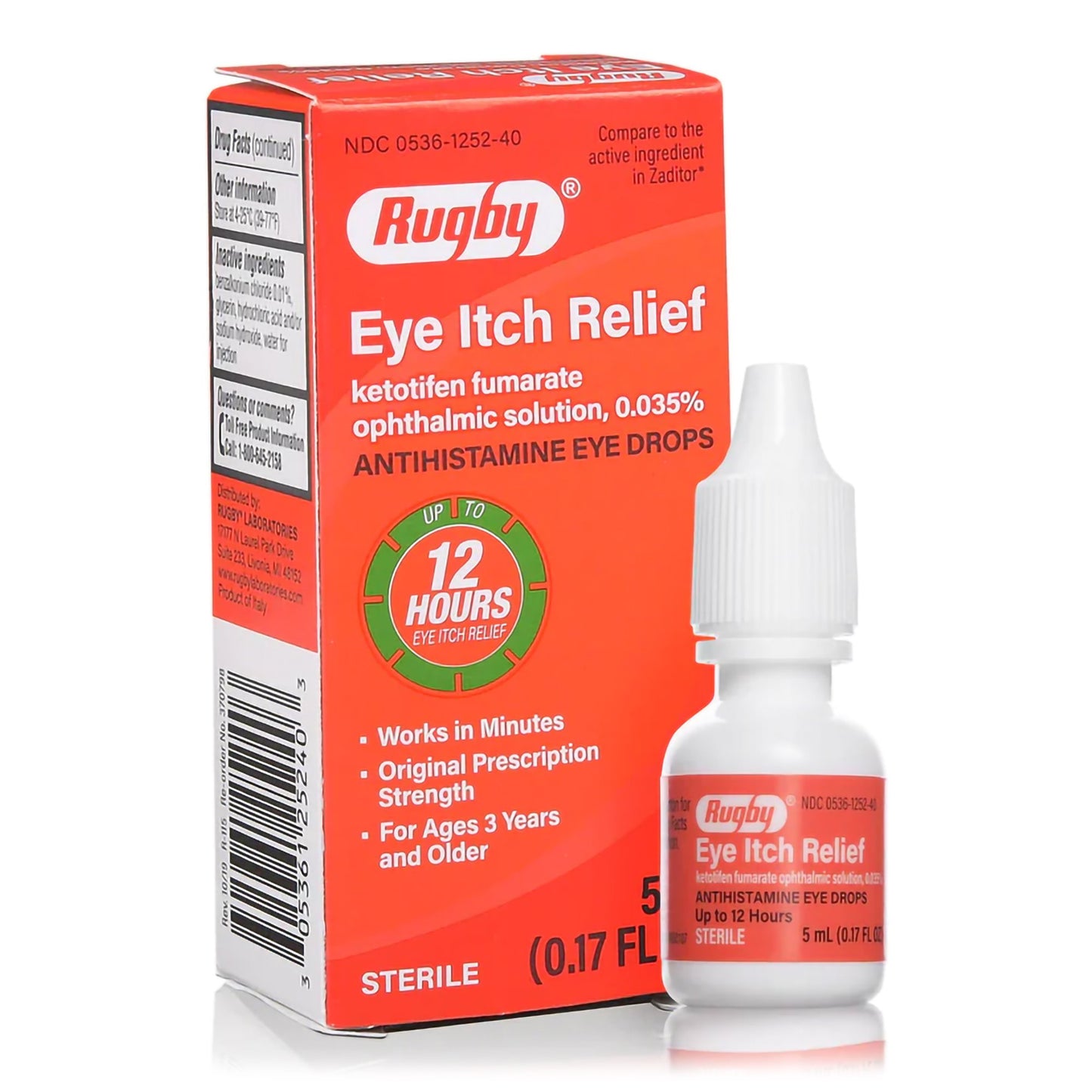 KETOTIFEN FUMARATE, DRP OPHTH0.035% 5ML