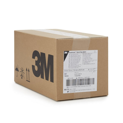 SPLINT, FIBERGLASS PADDED QUICKSTEP 3"X12"
