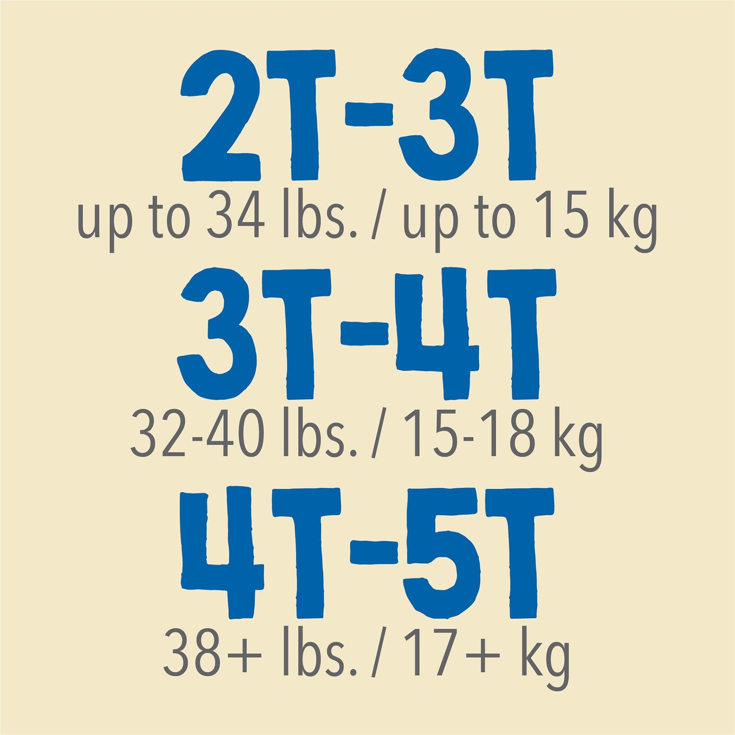 PANTS, TRAINING CUTIE BOY 4T-5T