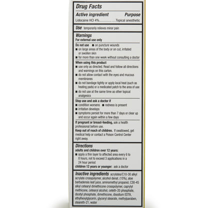 ASPERCREME, CRM W/LIDOCAINE MAXIMUM STRNTH 2.7OZ