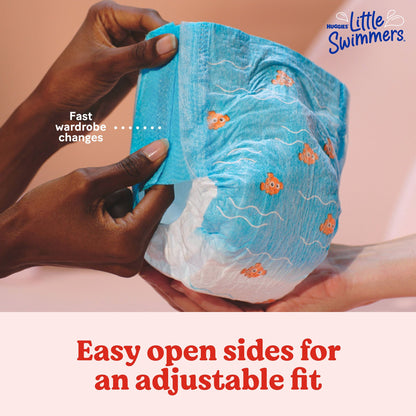 PANTS, SWIM HUGGIES MED