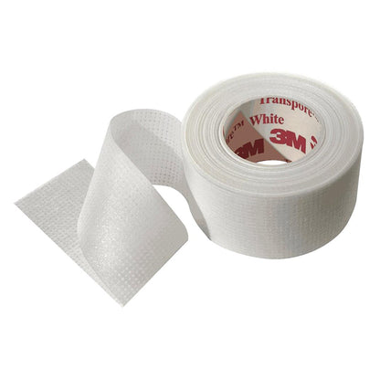 TAPE, ADHSV TRANSPORE 1/2"X10YDS