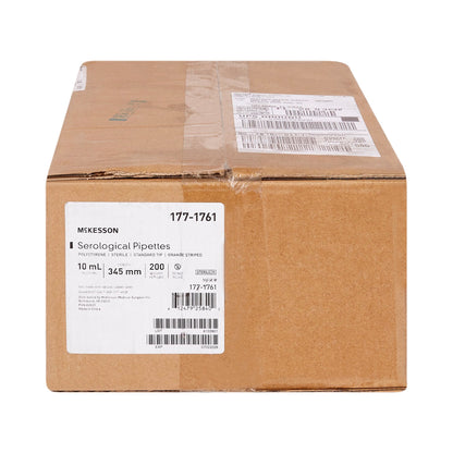 PIPETTE, SEROLOGICAL STD TIP STR ORG BAND 10ML