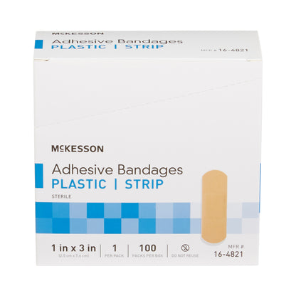 BANDAGE, ADHSV SHR STRP 1X3