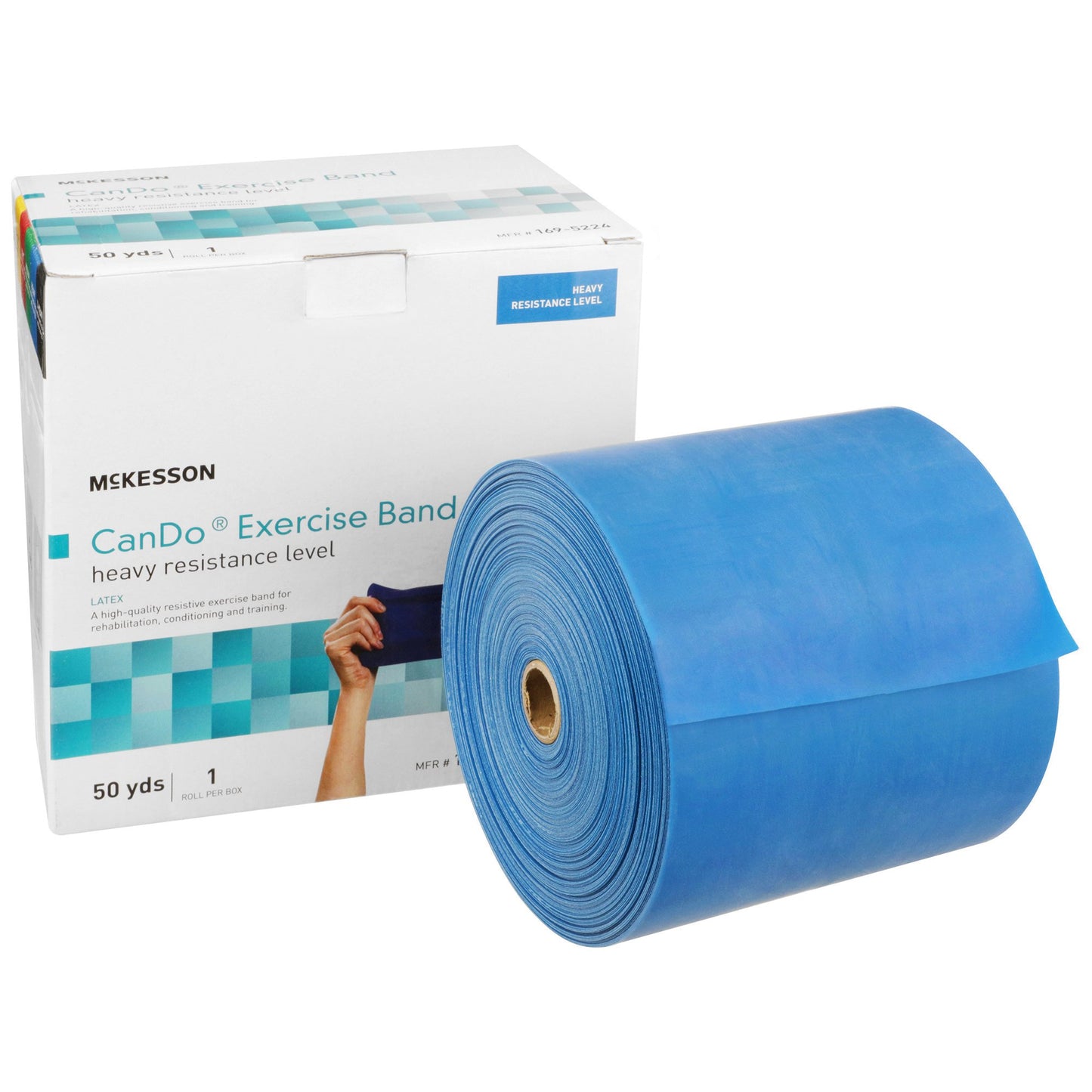 BAND, EXERCISE LTX DISP BLU 50YDS