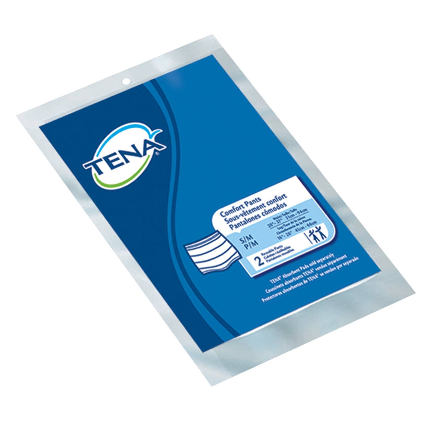 PANTS, TENA COMF REUSE 20"-37"SM/MED