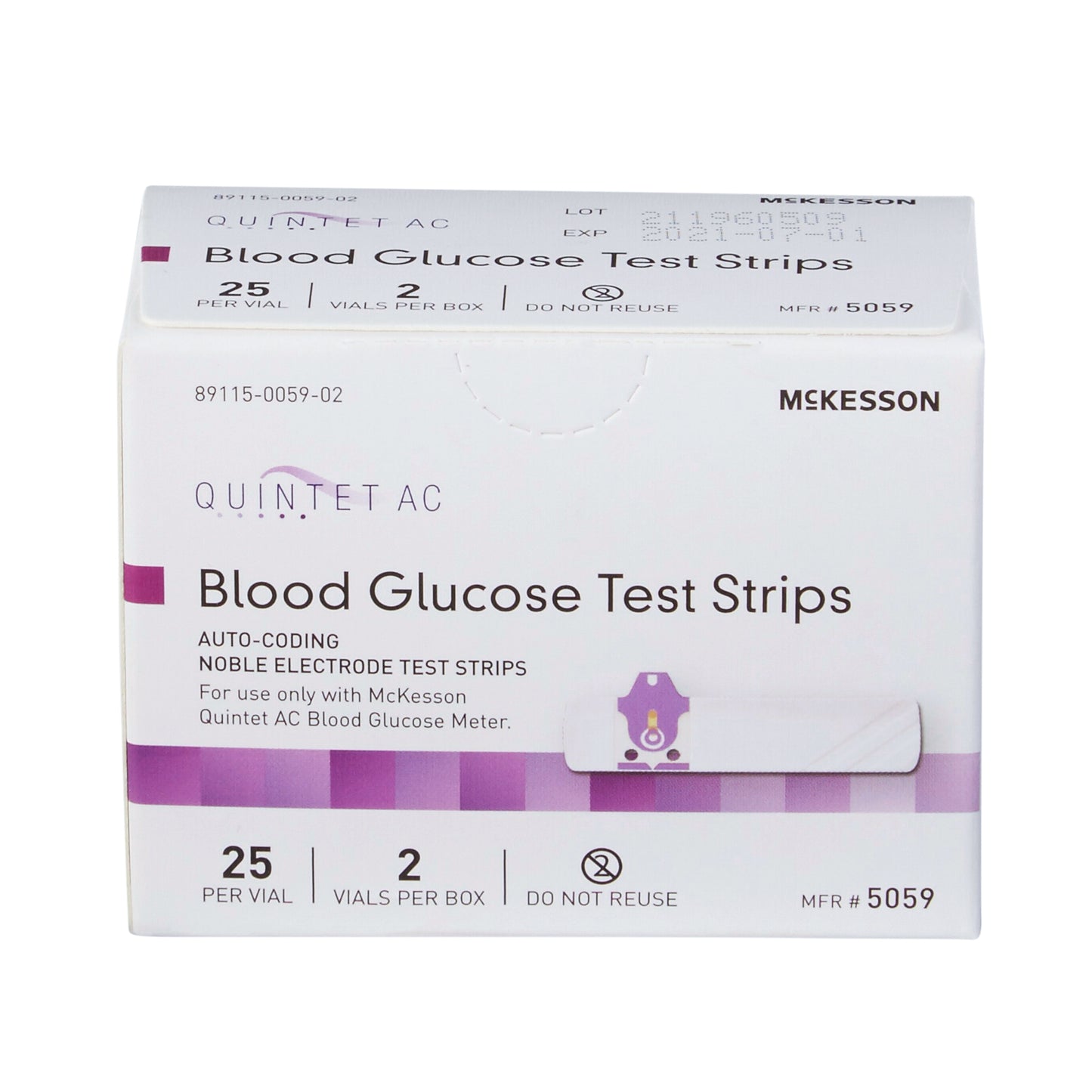 TEST STRIP, BLD GLUCOSE QUINTET AC