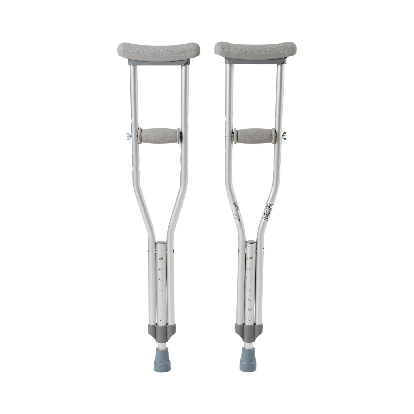 CRUTCH, ALUM PUSH BUTTON ADJ CHLD 175LBS