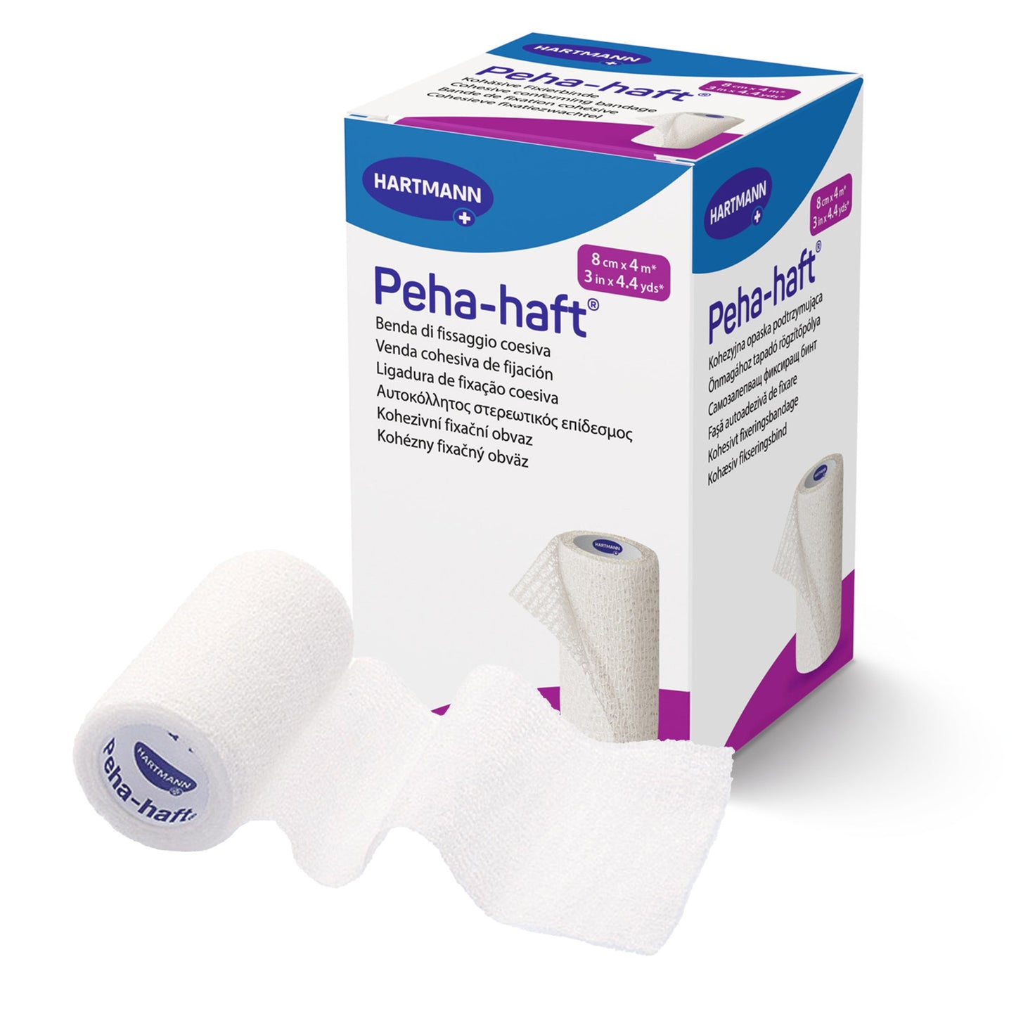 BANDAGE, GAUZE COHESIVE PEHA-HAFT LF 3"X4.5YDS