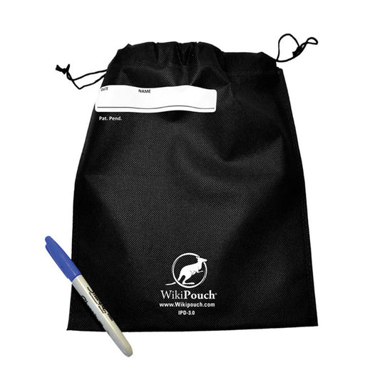 POUCH, IPD MICROBIOSTATIC W/DRWSTRNG 9.5"X11"