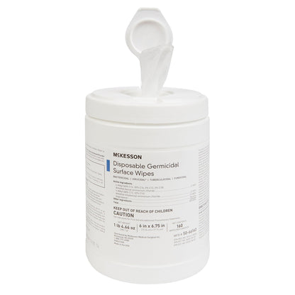 WIPE, GERMICIDE LG 6"X6.75"