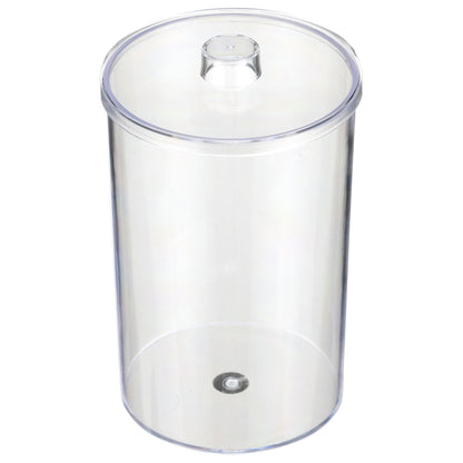 JAR, SUNDRY PLAS CLR UNLABELED6 1/2"X4 1/4"