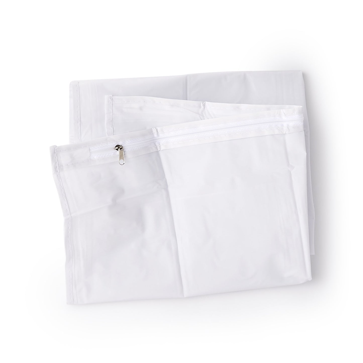COVER, PILLOW ZIPPER 21"X27" 4MIL WHT