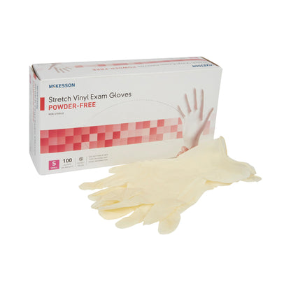 GLOVE, EXAM VNYLSTRCH SM N/S