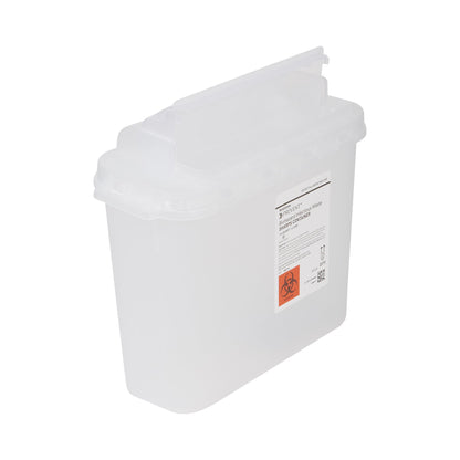 CONTAINER, SHARPS CLR 5.4QT WALL MOUNT