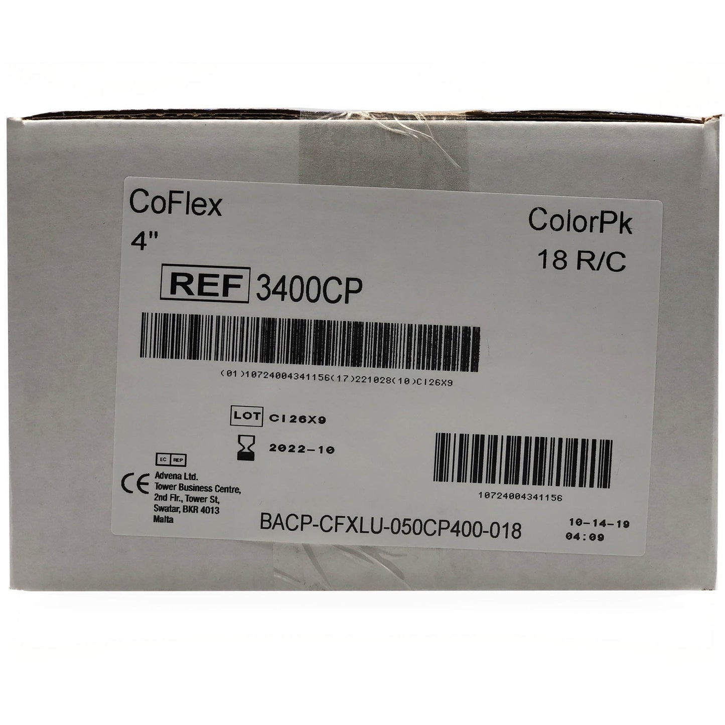 BANDAGE, CO-FLEX COLORPK 4"X5YDS