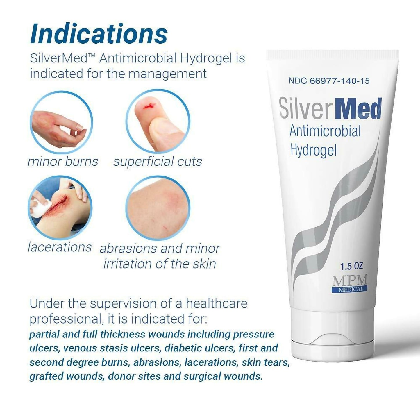 SILVERMED, GEL F/WND CAREMPM