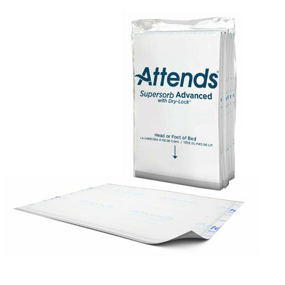 UNDERPAD, SUPERSORB ADV PREM DRY LOCK 30"X36"