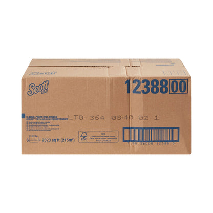 TOWEL, SCOTT SLIMROLL PAPER WHT 8"X580'