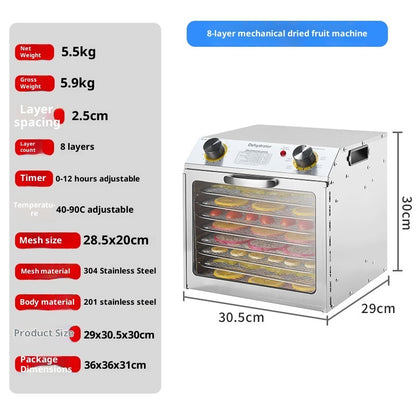 Fruit Vegetable Dried Fruit Machine, Dried Fruit Medicinal Materials Spice Dryer