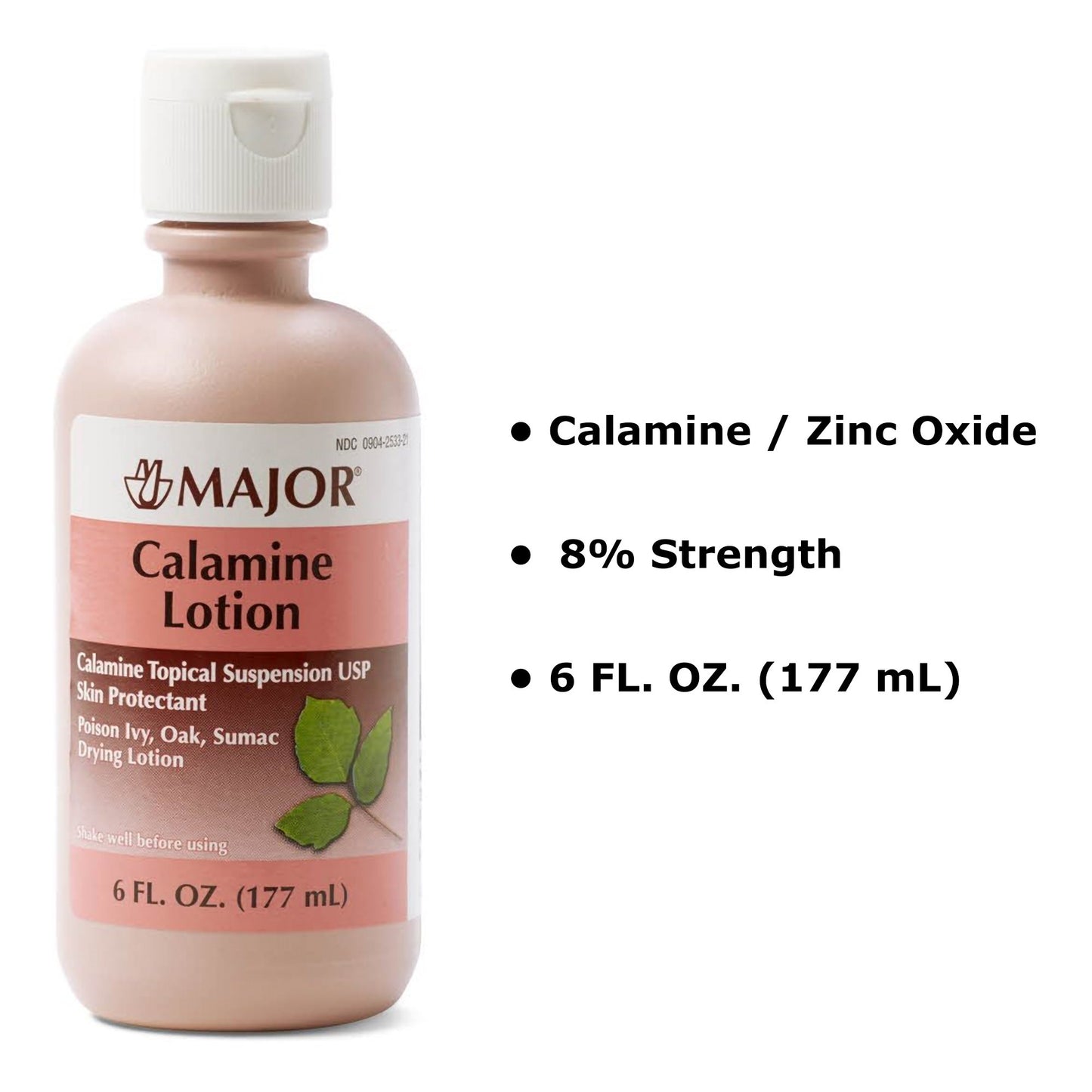 CALAMINE, LOT 8%-8% 177ML9MAJOR