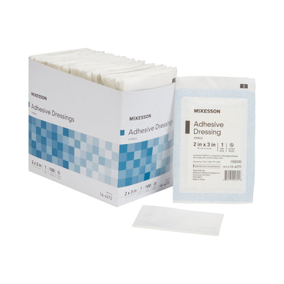 DRESSING, WOUND ADH STR 2"X3"