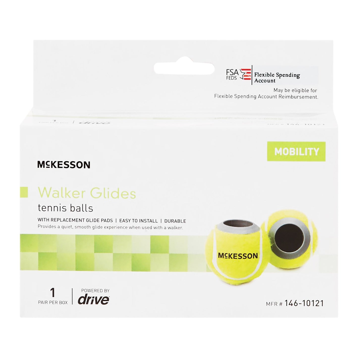 GLIDES, TENNIS BALL REPLCMNT F/WALKER