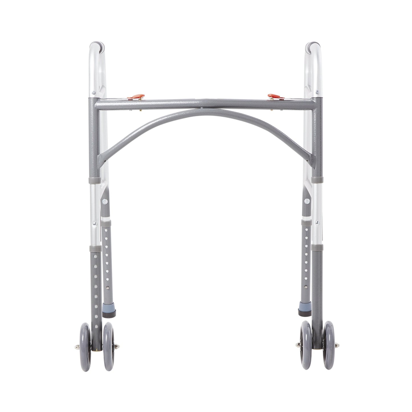 WALKER, FOLDING STEEL W/WHLS HVY DUTY ADLT 500LB