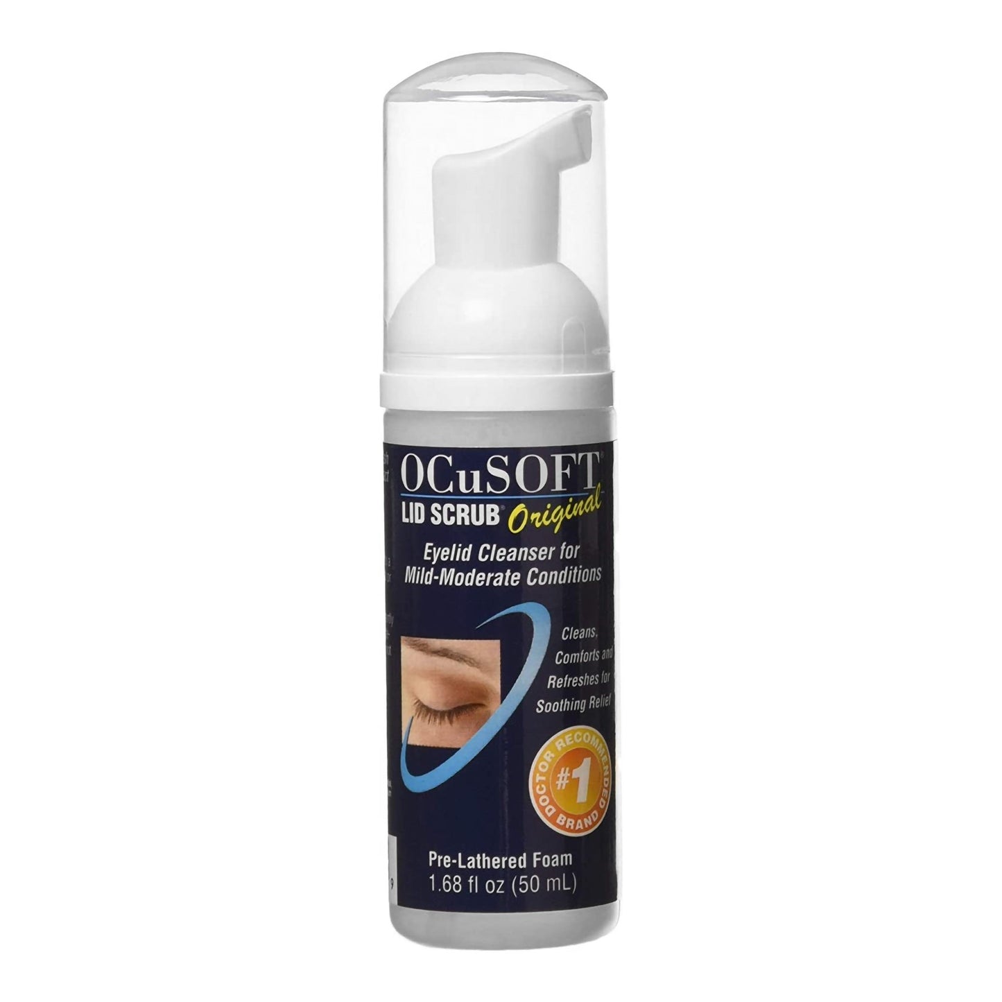 OCUSOFT, FOAM OCUSOFT LID SCRUB 50ML 9OCSFT